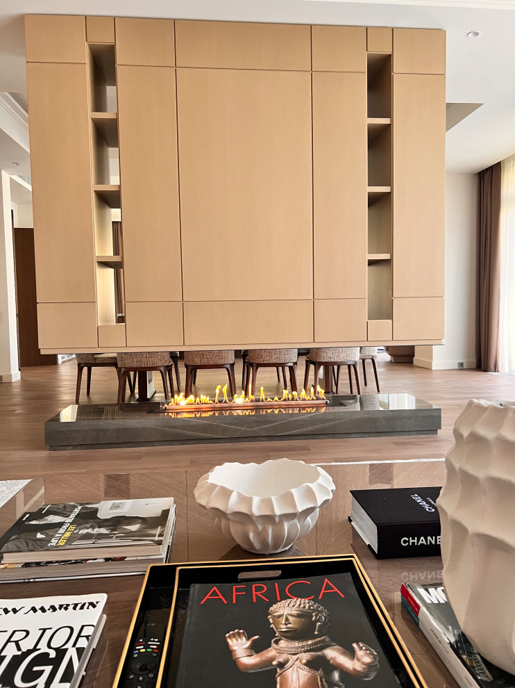 Автоматический биокамин Smart Fire A5 с защитной термопанелью