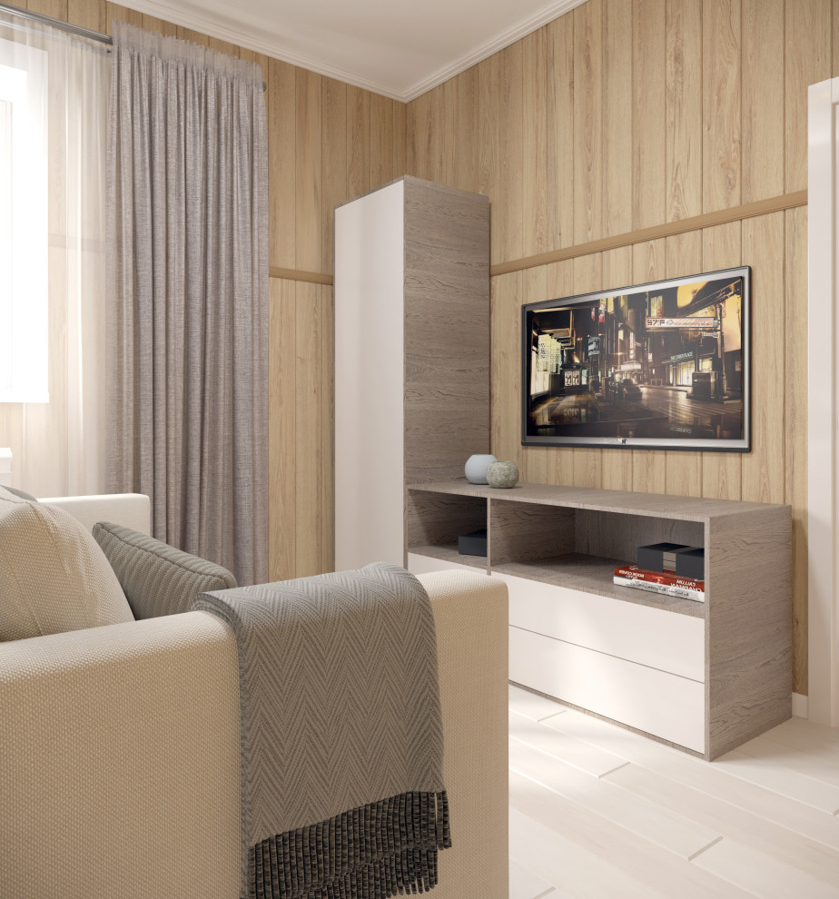 Интерьер жилого домас мансардой,г. Бор