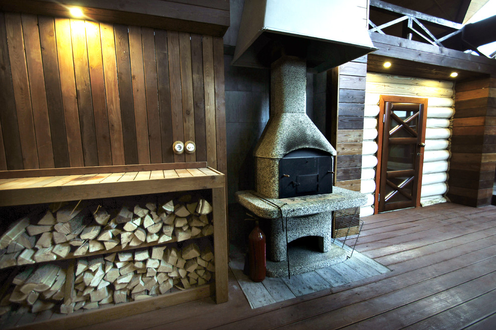 Шале на палубе