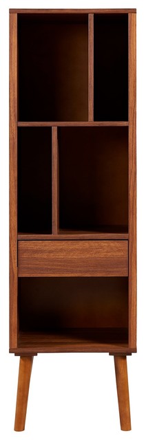 Versanora Edison Wooden Bookcase/Book Shelf Storage/Unit Display