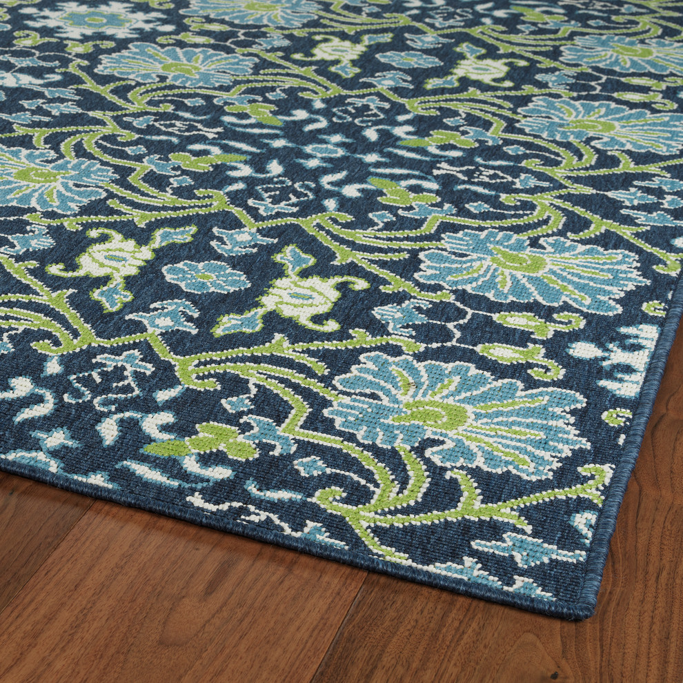 Kaleen Indoor Outdoor Lightweight Sunice Rug, 3'6"x5'6" Mediterranean