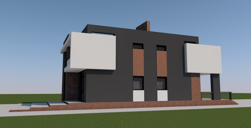 Архитектура дома в стиле Хай-тек