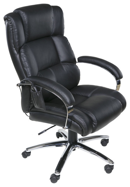 Relaxzen Executive 6-Motor Massage Chair With Lumbar Support & Heat - Traditional - Office 