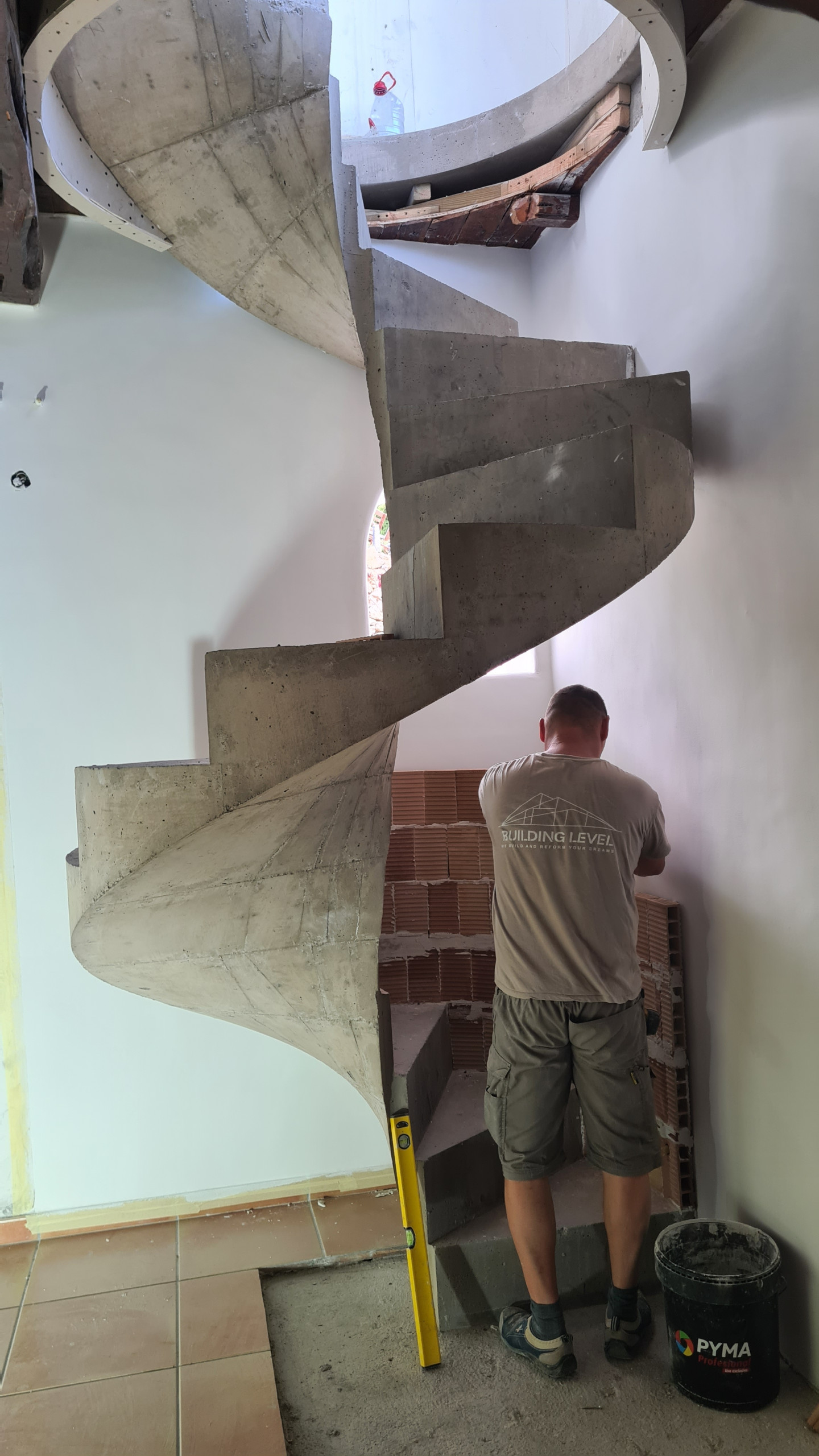 escalera en Can Ramon