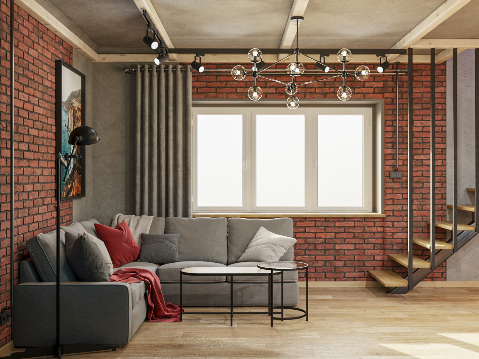 Дача в стиле "ЛОФТ"