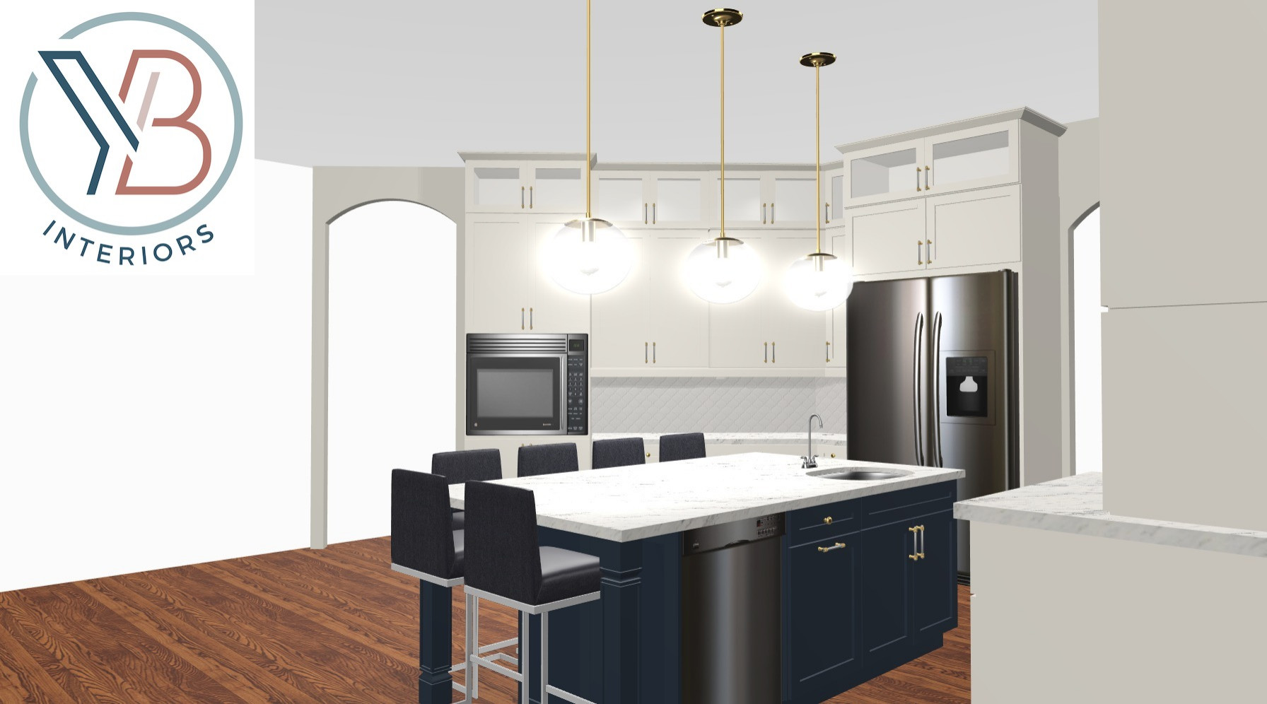 Kitchen Design Transitional Style Swanee