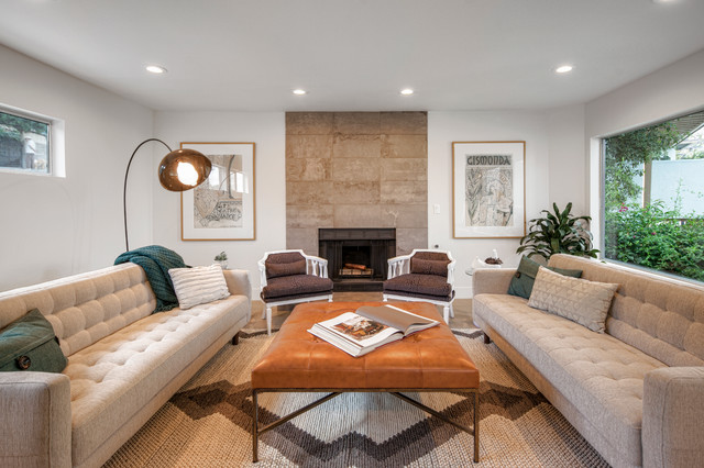 Rotary Dr, Silverlake contemporary-living-room