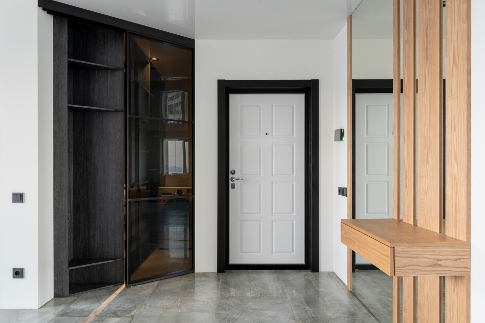 Гардеробная с перегородкой S1200