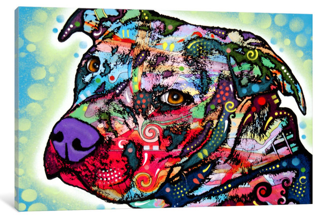 "Bulls Eye" by Dean Russo, 40x26x0.75"