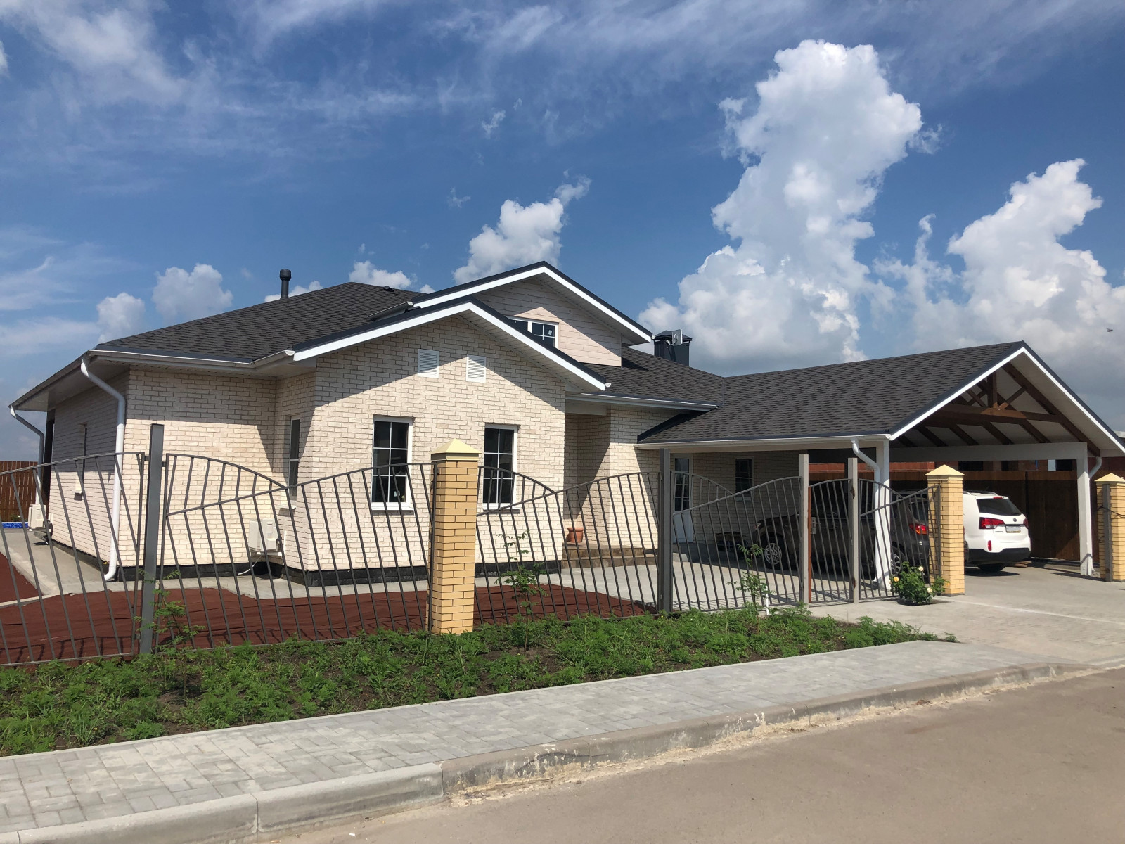 Дом в стиле "Новый Американец"