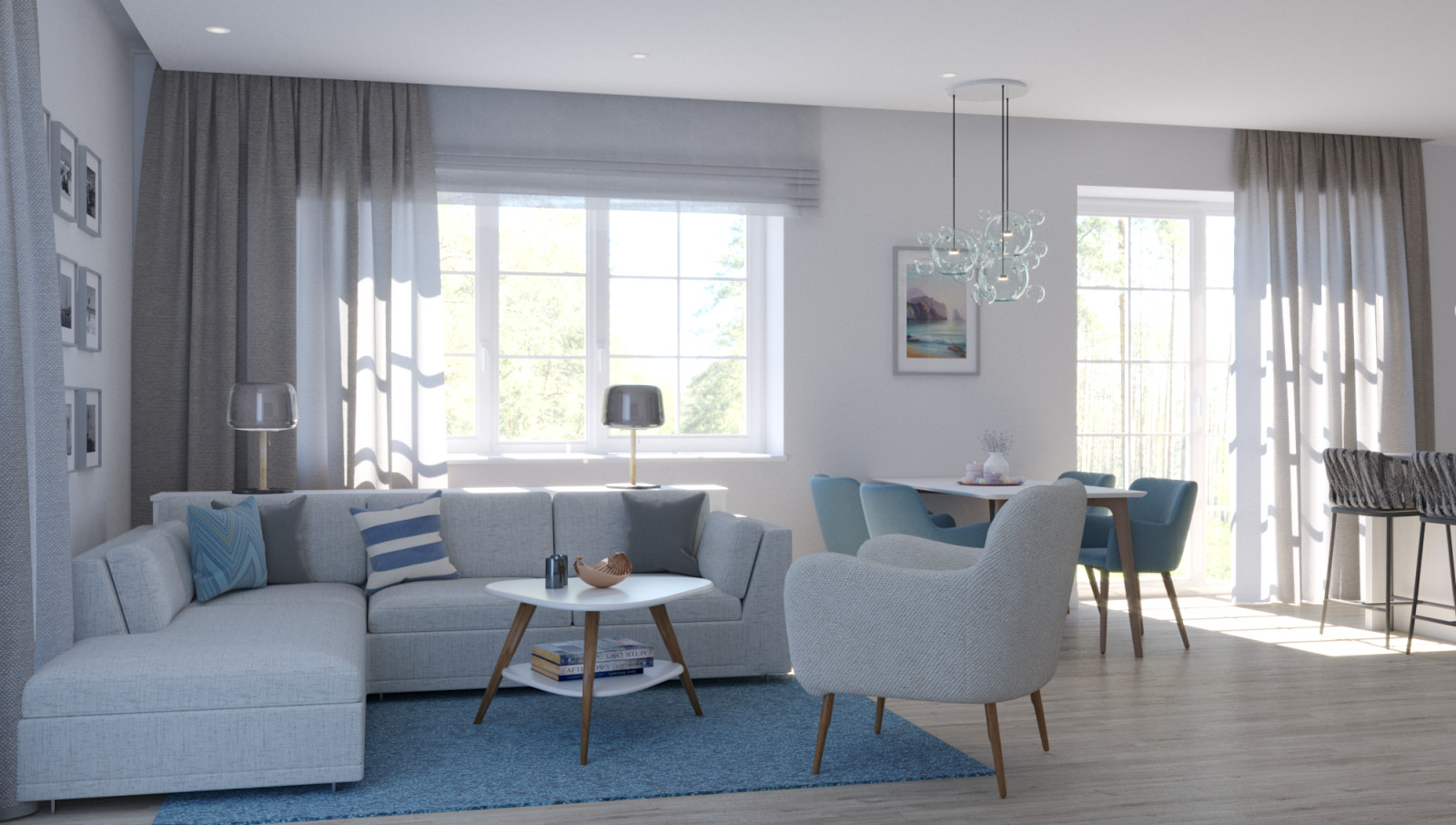 Дом в Пушкине (дизайн интерьера)