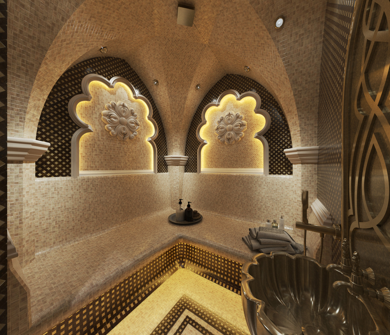 Интерьер частного жилого дома