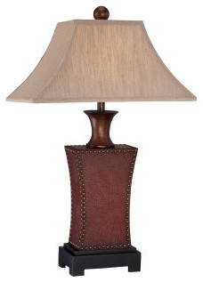 Quoizel CKSY6335 Stanley Table Lamp With 1-Light and 3-Way Switch