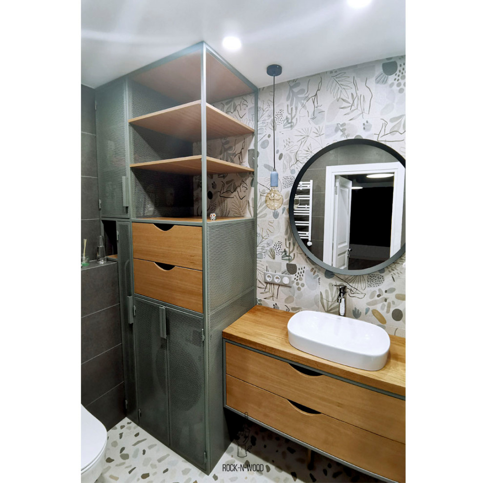 Система хранения и тумба в ванную комнату