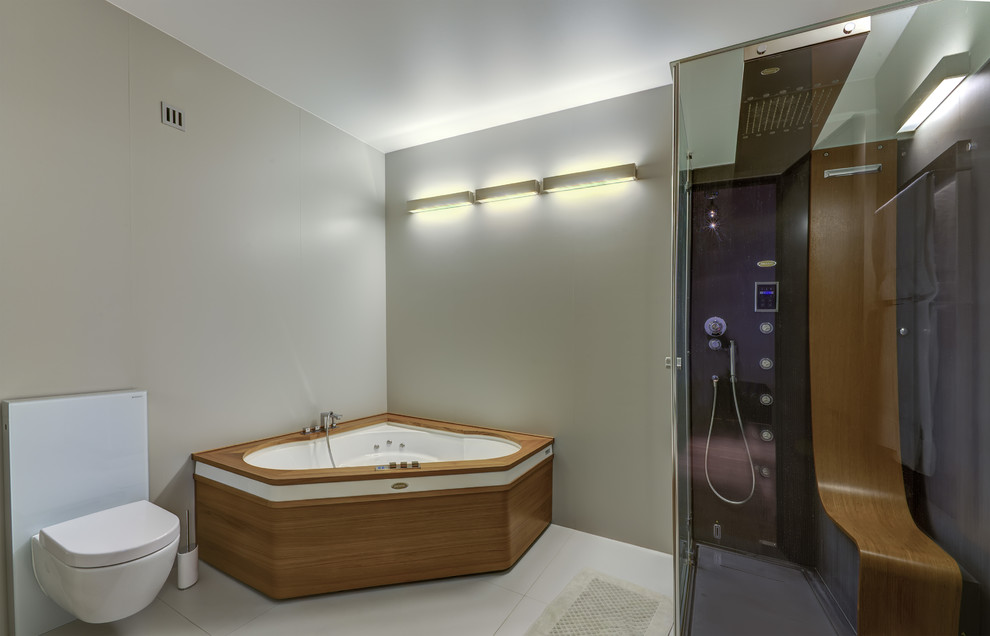 Квартира в современном стиле с яркими акцентами