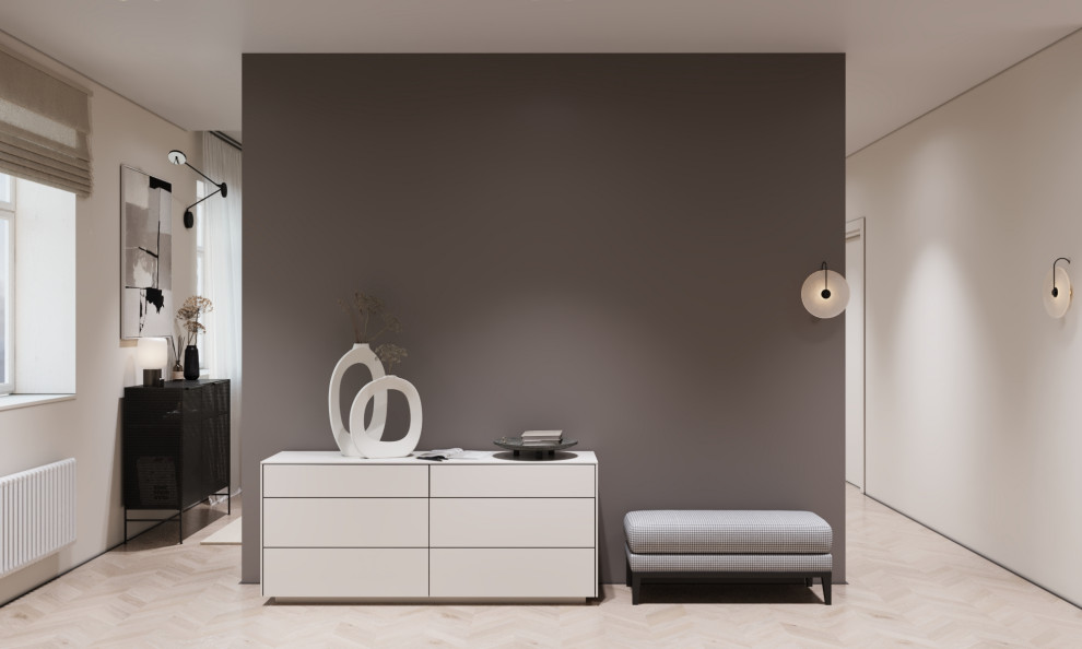 Современный стиль спальня