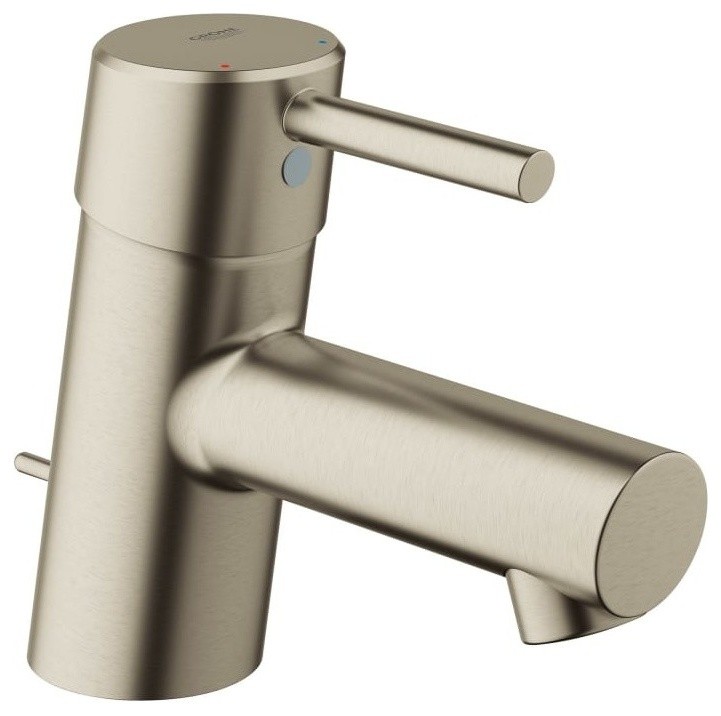Grohe 34 702 Concetto 1.2 GPM 1 Hole Bathroom Faucet - Brushed Nickel