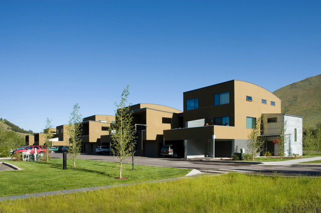 810 West Townhomes trendy-hus-og-facade
