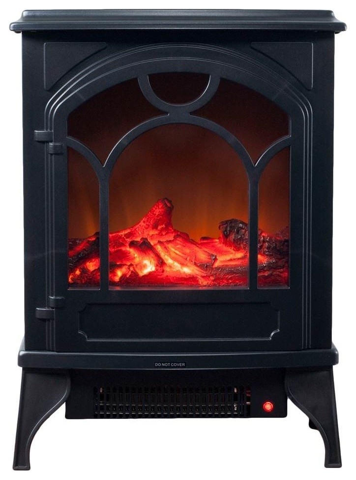 Freestanding Classic Electric Log Fireplace by Northwest