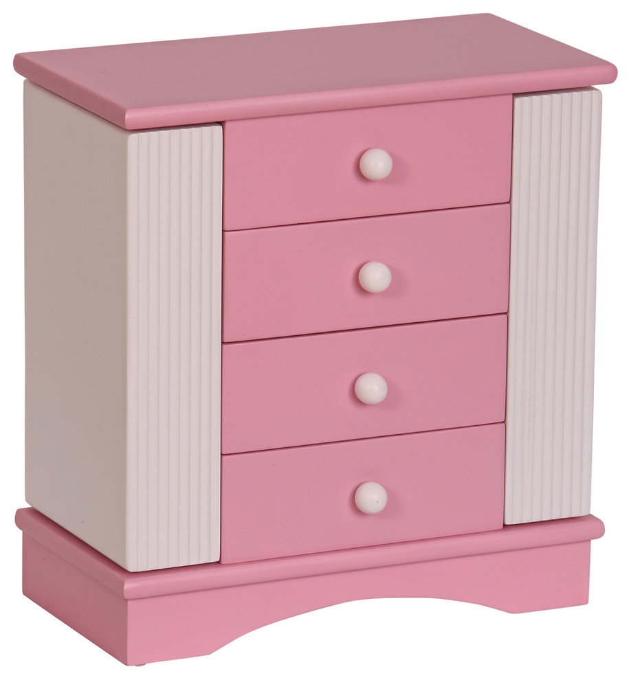 Mele & Co. Elise Girl's Wooden Musical Ballerina Jewelry Box