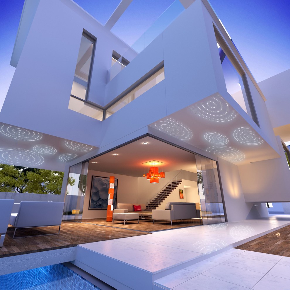 Идеи Дизайна с использованием новых светотехнических панелей PIXLUM