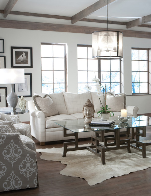 Living Room Scenes Beach Style Sofas Charlotte By Huntington Living Room Scenes