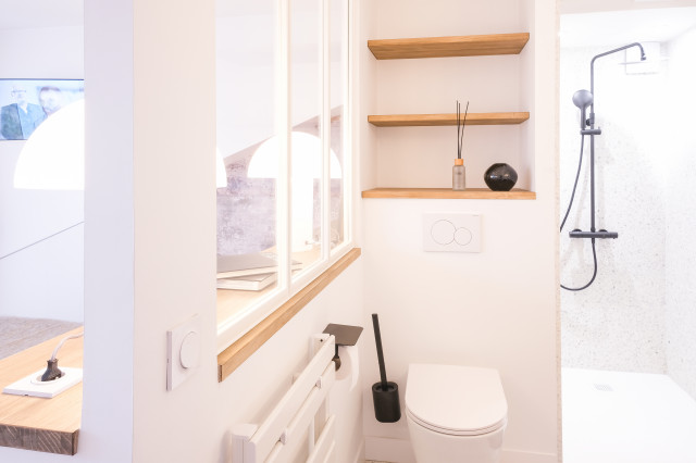 R&eacute;novation d'une maison d'h&ocirc;tes - Partie 1 modern-badezimmer