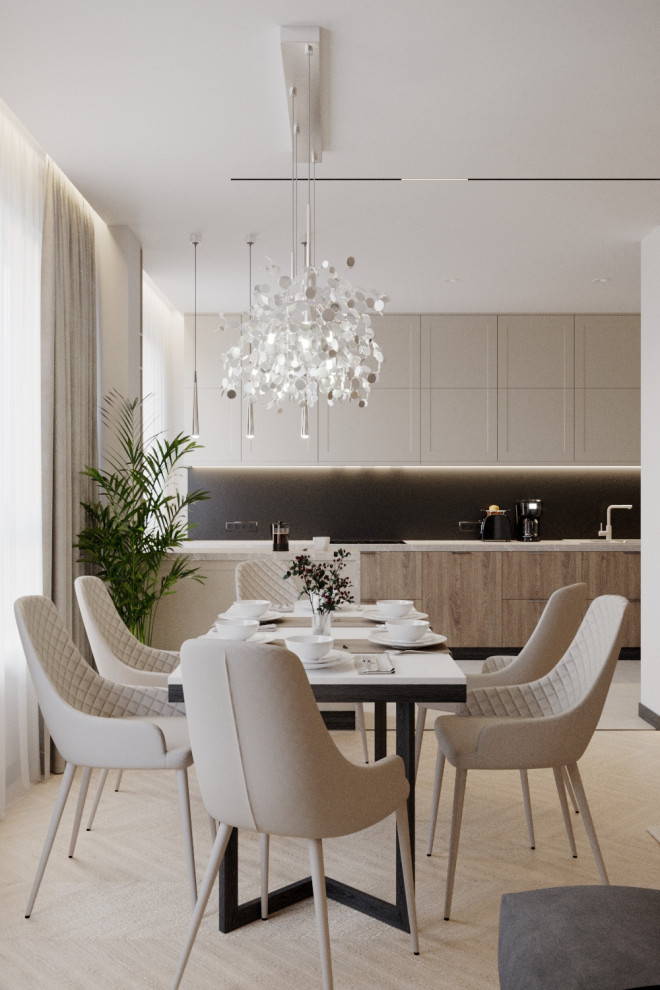 Проект квартиры в современном стиле г. Челябинск, жк EVOpark