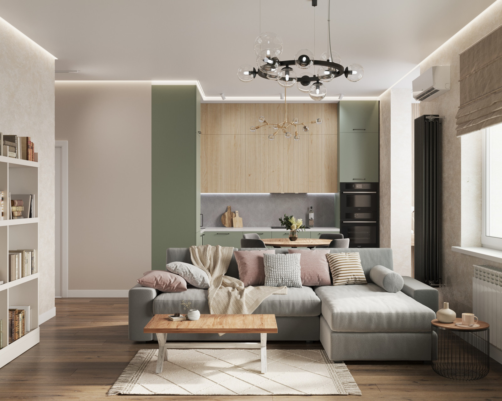 Кухня-гостиная