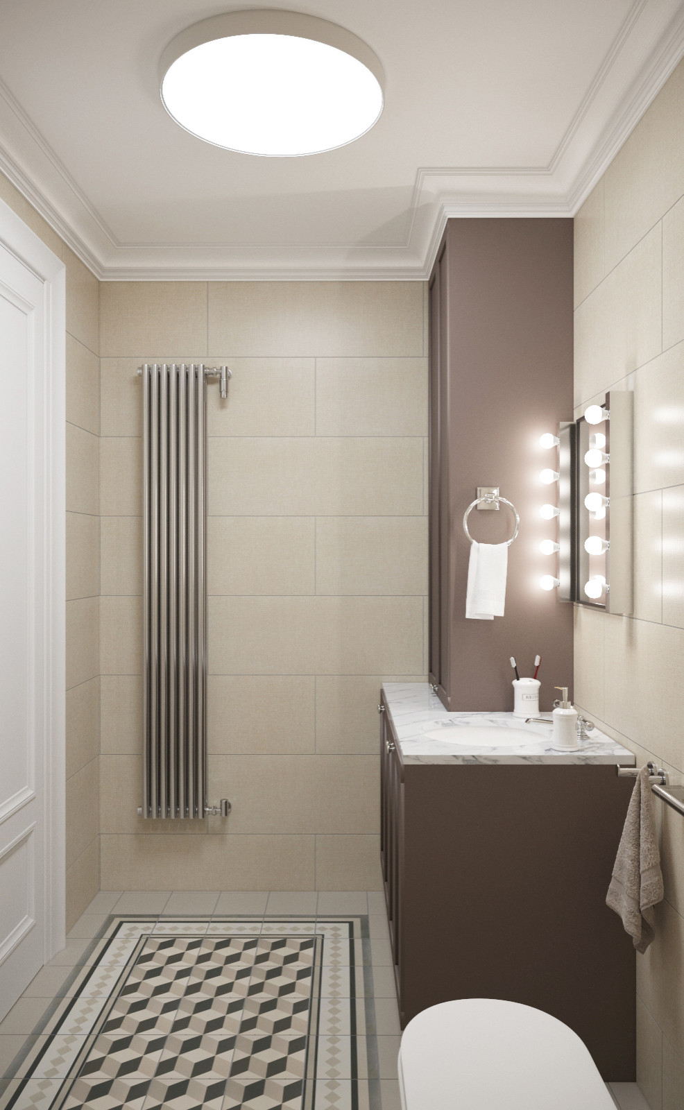 ЖК SCANDIS квартира с элементами неоклассики