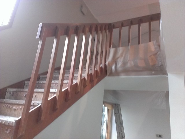 Remodels: Before staircase