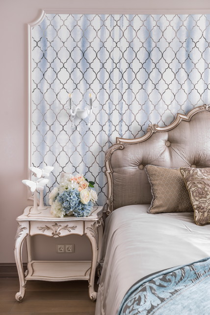 Квартира Ильдара transitional-bedroom
