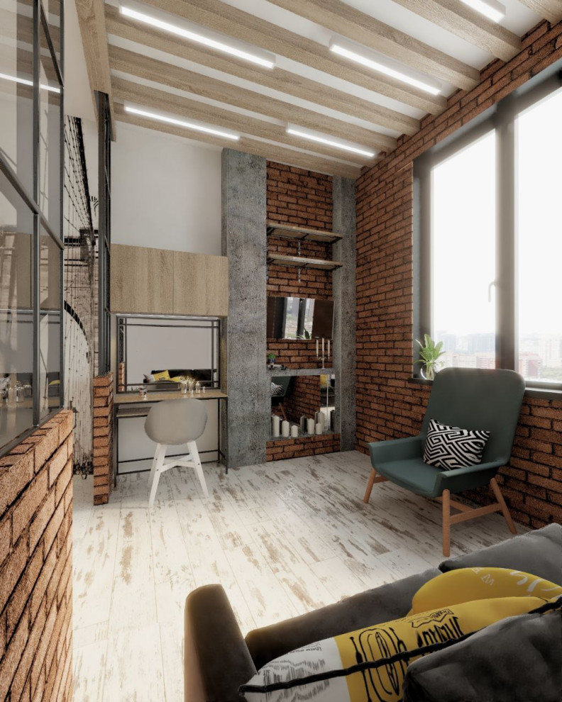 Двухъярусный лофт