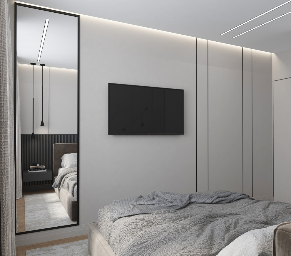 Дизайн-проект  спальни в г . Москве