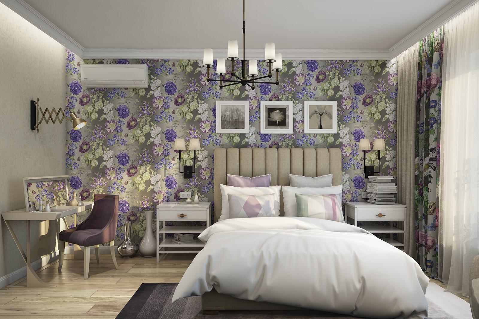 Дом для молодой пары.Спальная