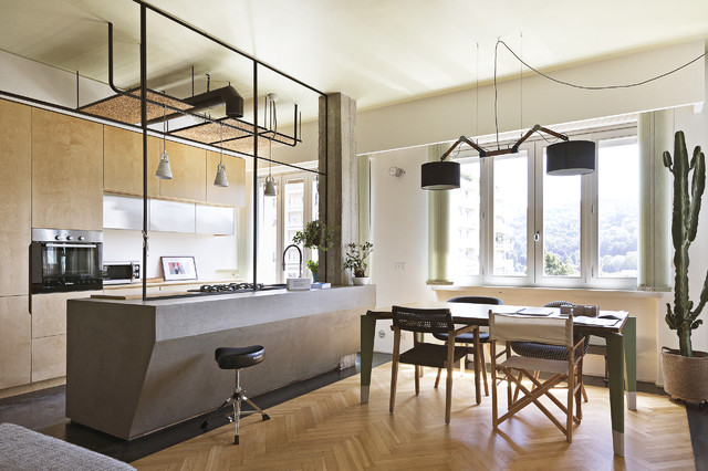 CASA MORRISSEY industrial-kitchen