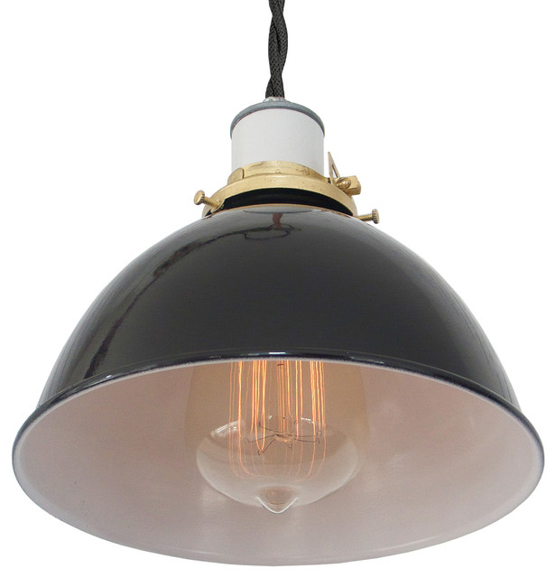 The Lenox Lamp Farmhouse Pendant Lighting By Mpdesign The Lenox Lamp Cord Black Twisted Hardwire Without Plug