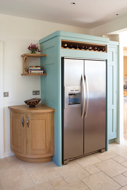 Large Flowing Space Kitchen landstil-koekken