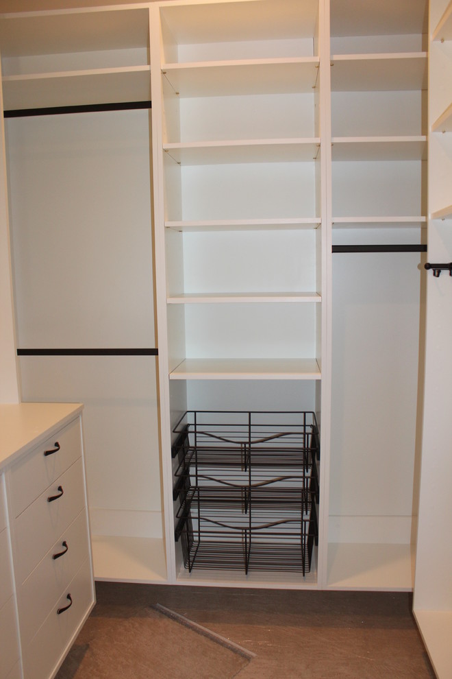 MultiPurpose White Closet (w/ Accessories) Contemporary