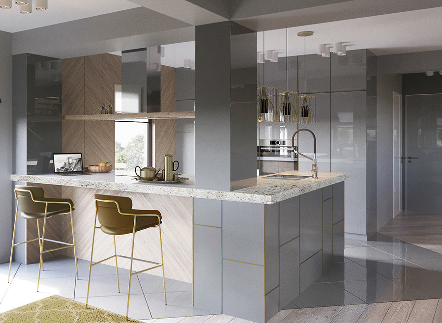 Загородный дом "Латунь и горчица"