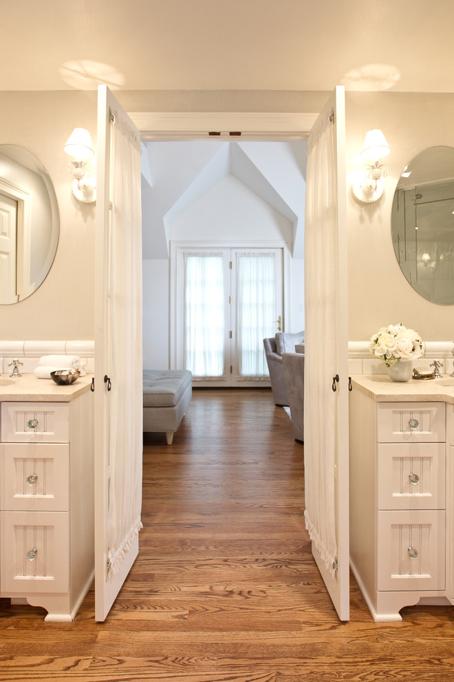 Master Bedroom Bath Suite Traditional Bathroom New York By Jill Kalman Interiors