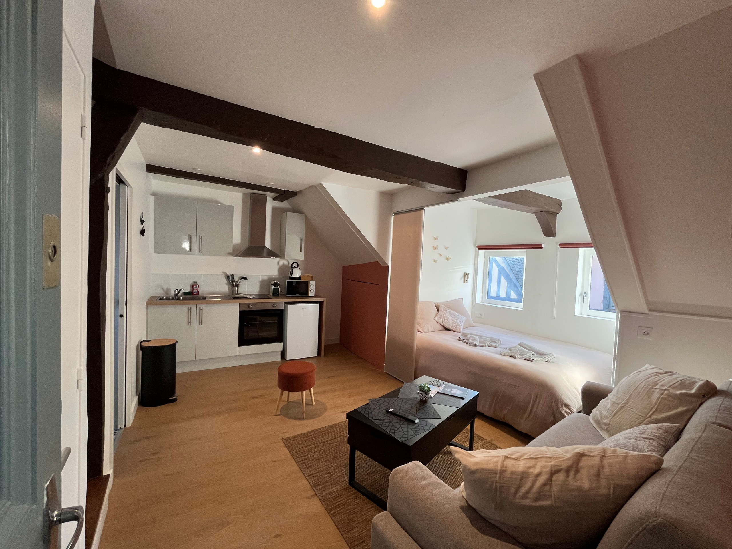 Réhabilitation d'appartements pour mise en location courte durée. Centre ville