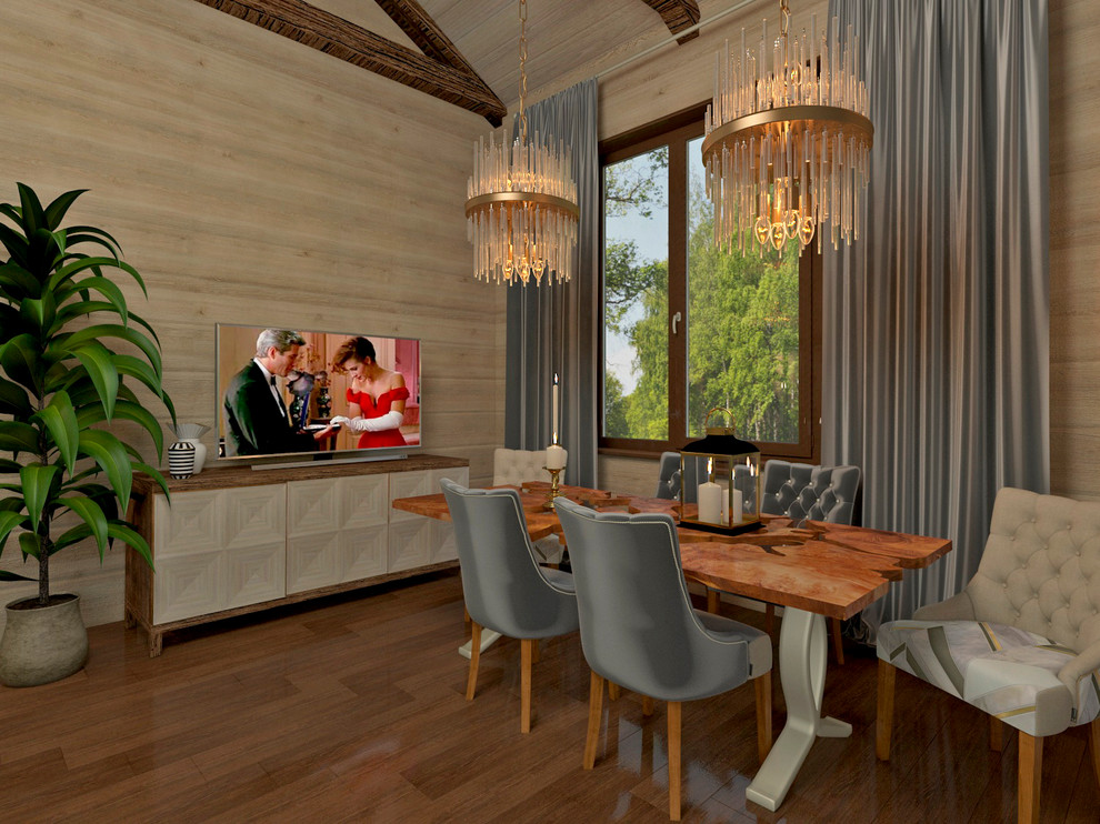 Проект части загородного дома в коттеджном поселке по Симферопольскому шоссе.