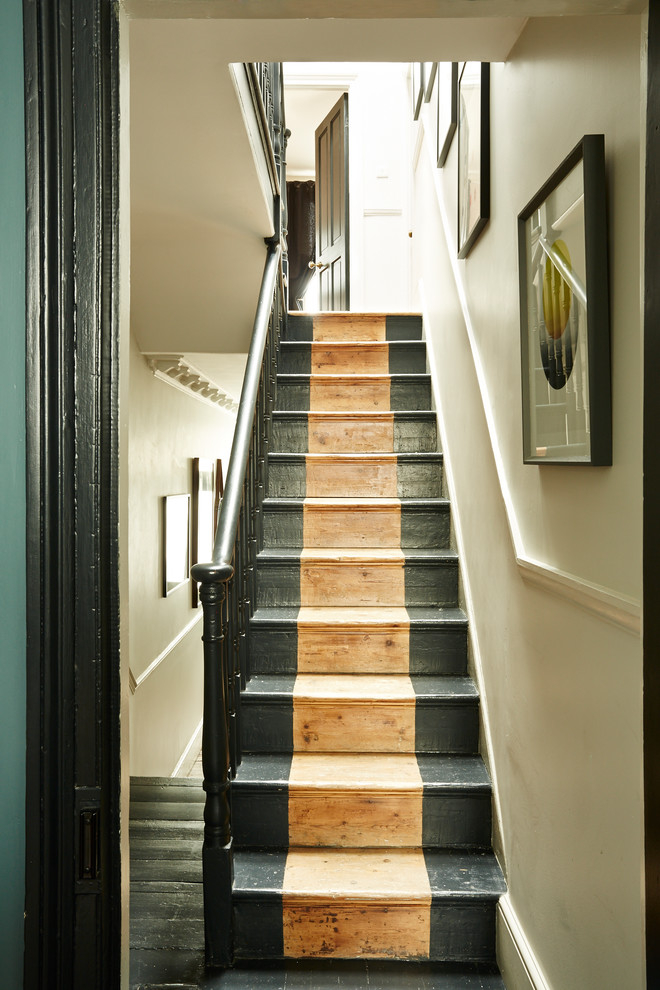 Design ideas for an eclectic staircase.
