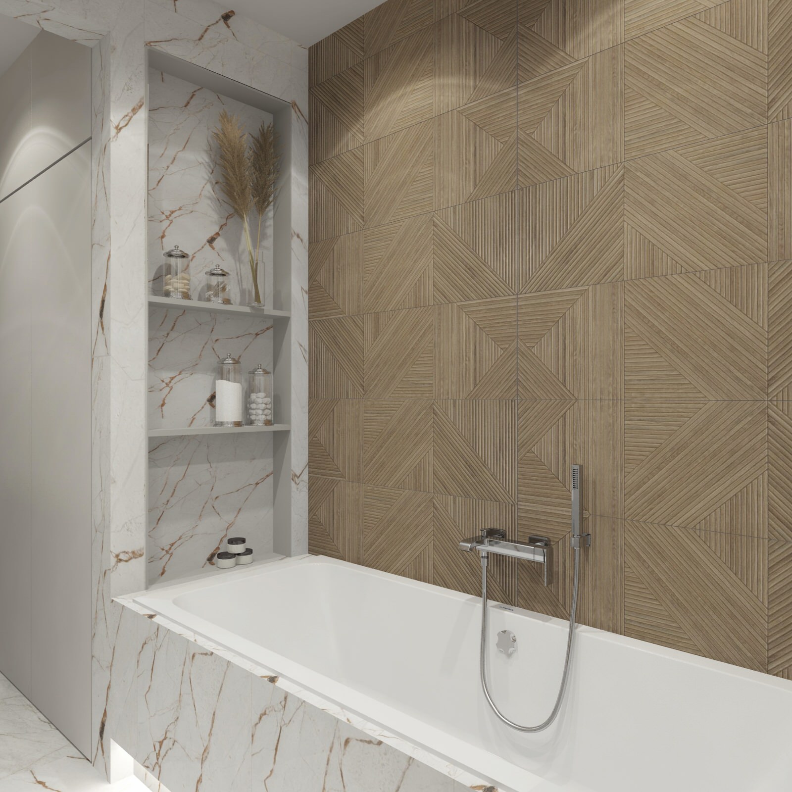 Современный дизайн квартиры 90м2