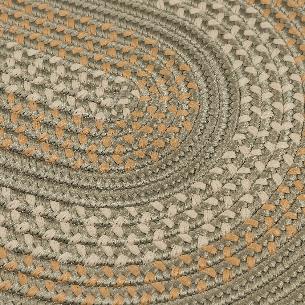 Colonial Mills Gt60 Olive Area Rugs, Round 12'x12