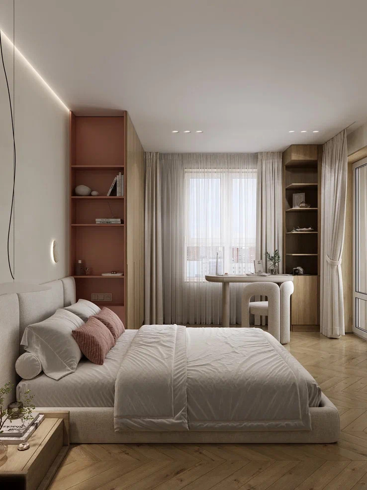 Спальня минимализм