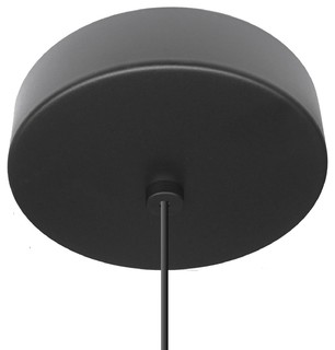 Black Minimal Ceiling Rose Contemporary Ceiling Roses