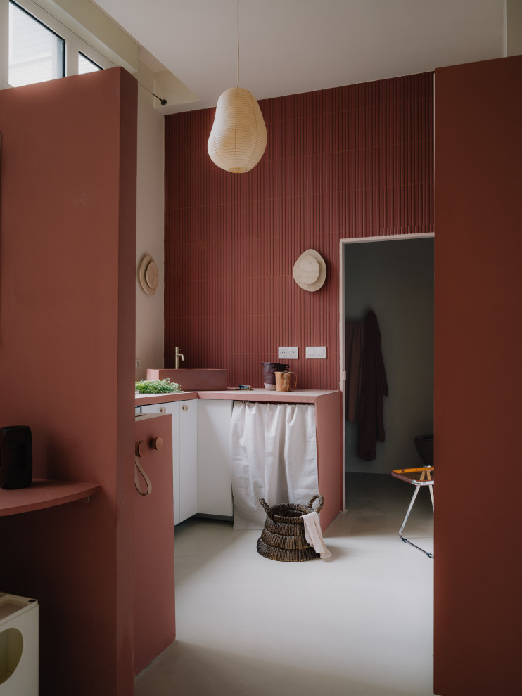 Un cocon terracotta au cœur d’une ancienne usine