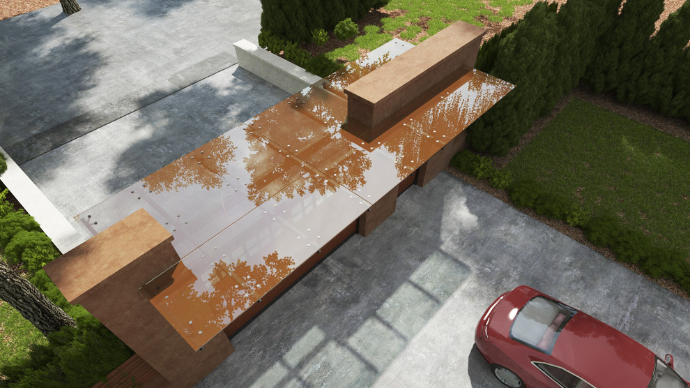 Визуализация навеса